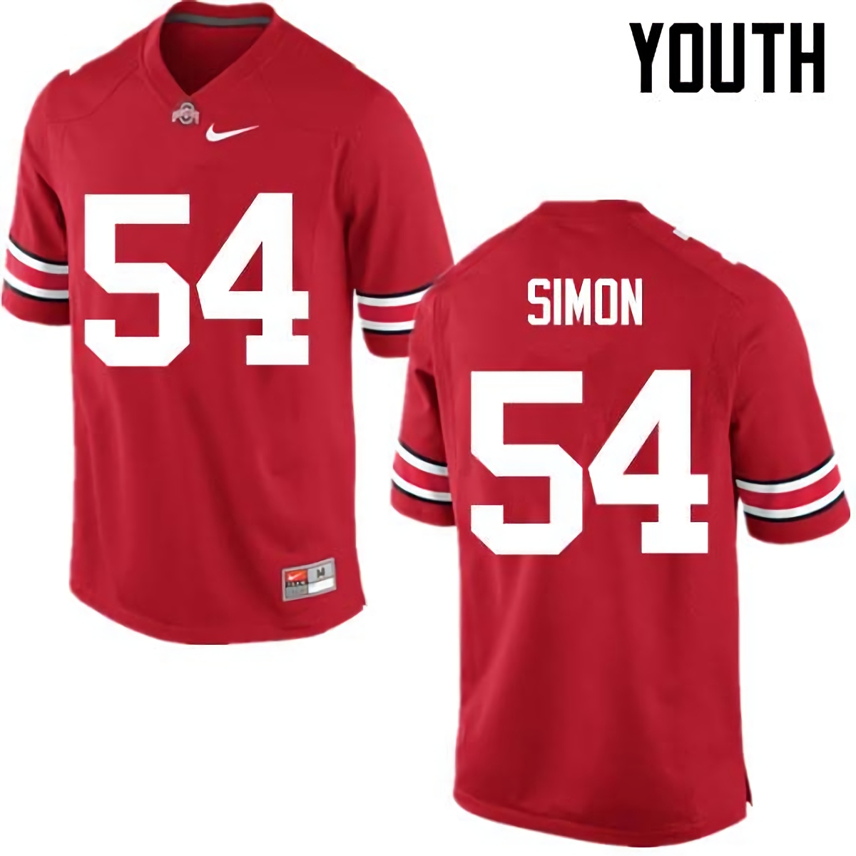 John Simon Ohio State Buckeyes Youth NCAA #54 Nike Red College Stitched Football Jersey LBS3156ON